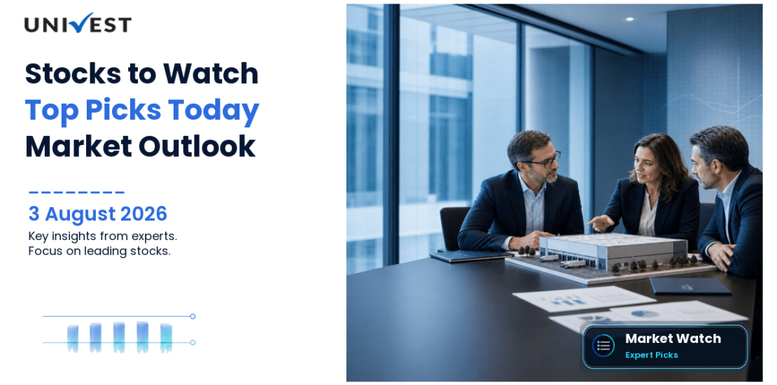 Stocks to Watch Today: 5 Top Picks by Ankit Jaiswal and Kunal Singla for 3 August 2026