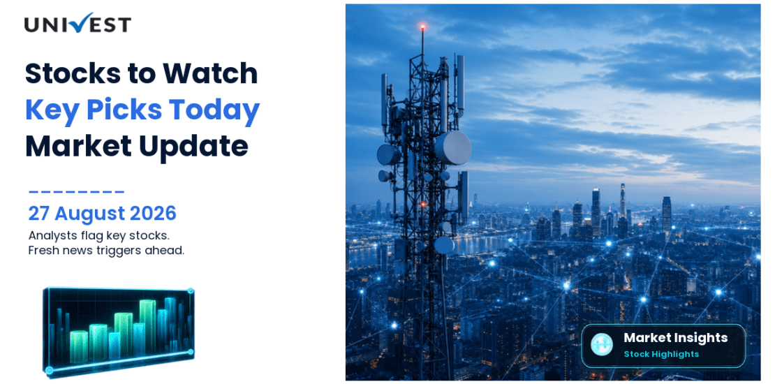 Stocks to Watch Today, 27 August 2026: Vodafone Idea, Ceigall India, MTAR Technologies and 4 Other Key Picks After Wednesday's Close
