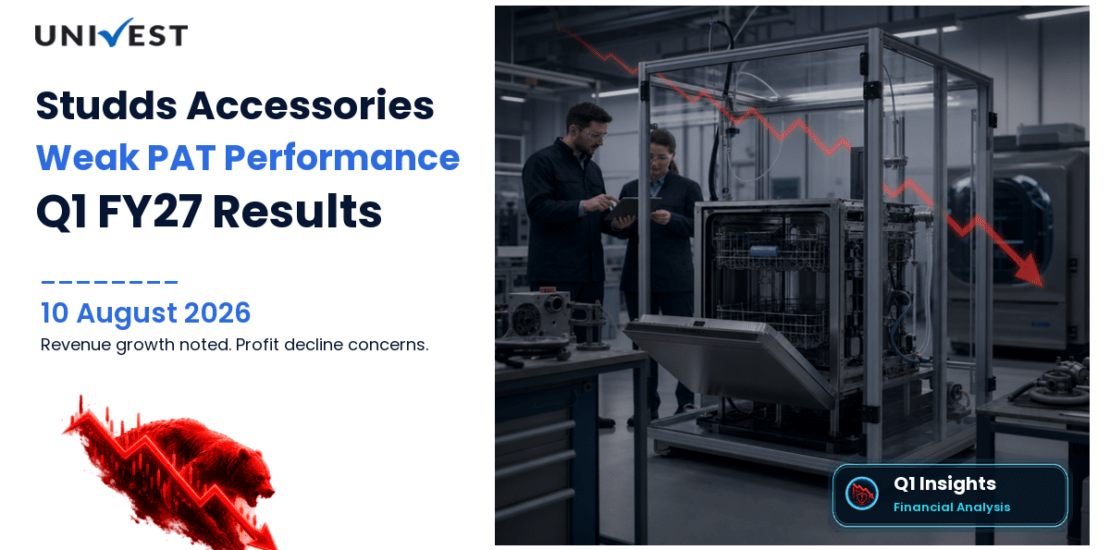 Studds Accessories Q1 FY27 Results: Revenue Rs 169 Cr, PAT Rs 12 Cr and Key Highlights