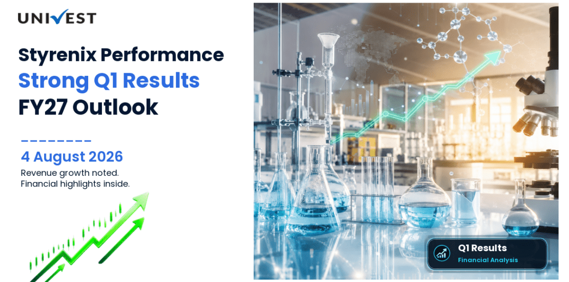 Styrenix Performance Materials Q1 Results FY27: PAT at Rs 138 Cr for June 2026 Quarter