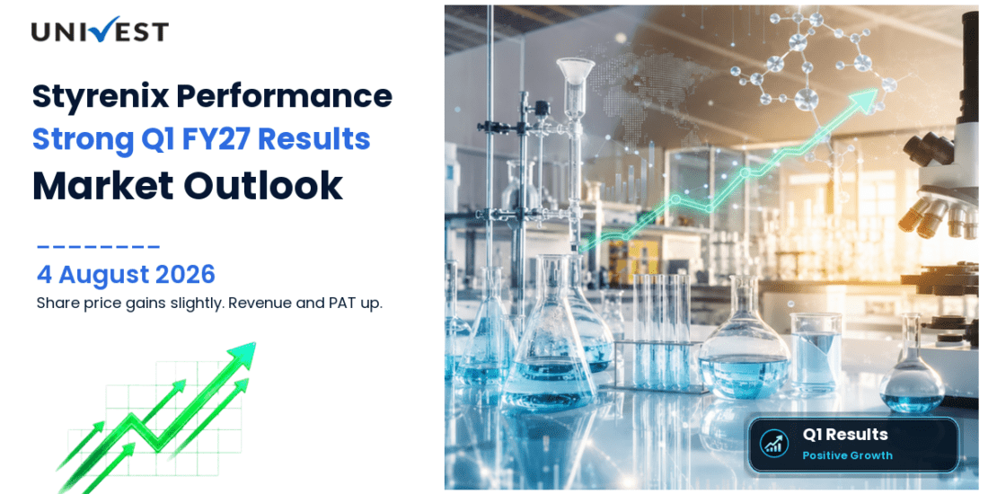 Styrenix Performance Materials Share Price Gains 0.05% After Q1 FY27 Results on 4 August 2026