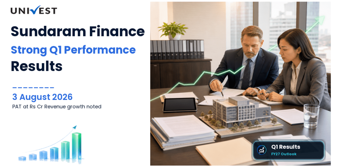 Sundaram Finance Q1 Results FY27: PAT at Rs 522 Cr for June 2026 Quarter
