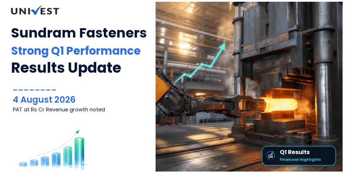 Sundram Fasteners Q1 Results FY27: PAT at Rs 168 Cr for June 2026 Quarter