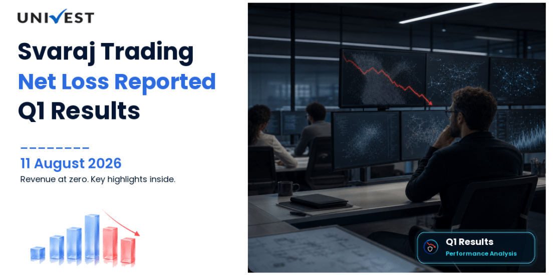 Svaraj Trading Q1 FY27 Results: Revenue Rs 0.00 Cr, Net Loss Rs 0.19 Cr and Key Highlights