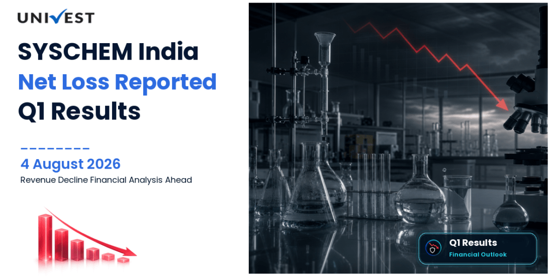 SYSCHEM India Q1 Results FY27: Net Loss of Rs 1 Cr for June 2026 Quarter