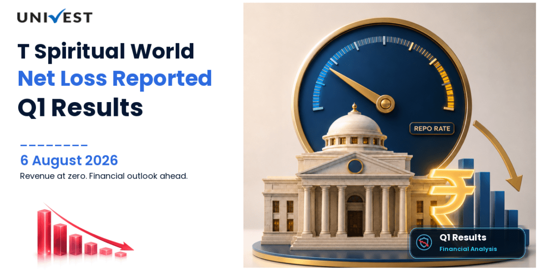 T Spiritual World Q1 Results FY27: Net Loss of Rs 8 Lakh for June 2026 Quarter