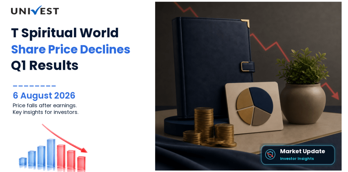 T Spiritual World Share Price Falls 4.02% After Q1 FY27 Results