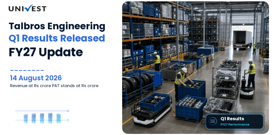 Talbros Eng Q1 Results FY27: Revenue Rs 130 crore, PAT Rs 6 Crore