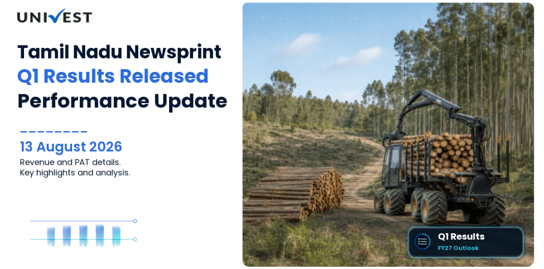 Tamil Nadu Newsprint and Papers Q1 FY27 Results: Revenue Rs 1,146 Cr, PAT Rs 5 Cr and Key Highlights