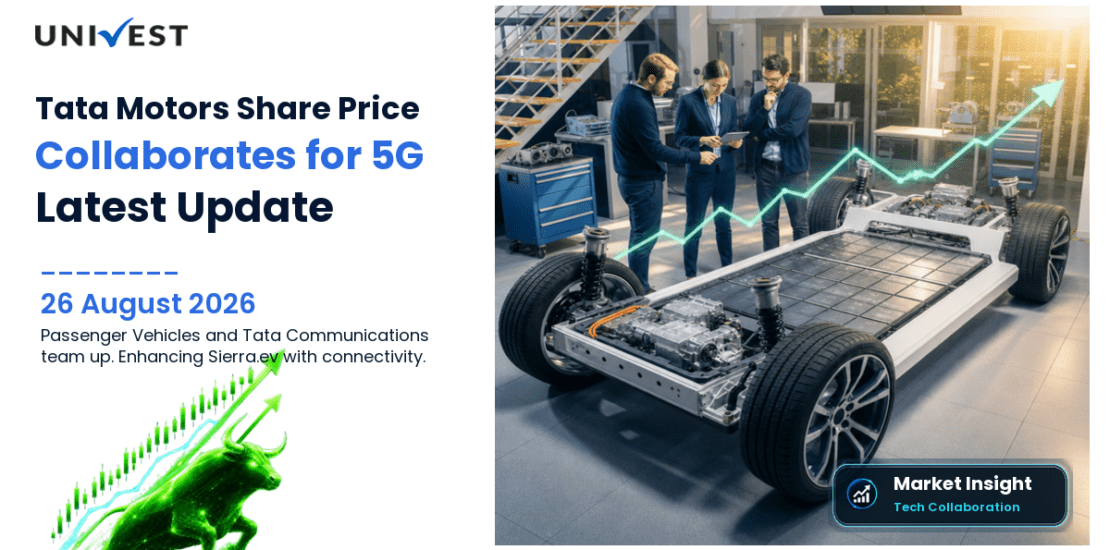 Tata Motors Share Price Rises 0.59% as Passenger Vehicles and Tata Communications Collaborate to Power Sierra.ev with 5G Connectivity on August 26, 2026