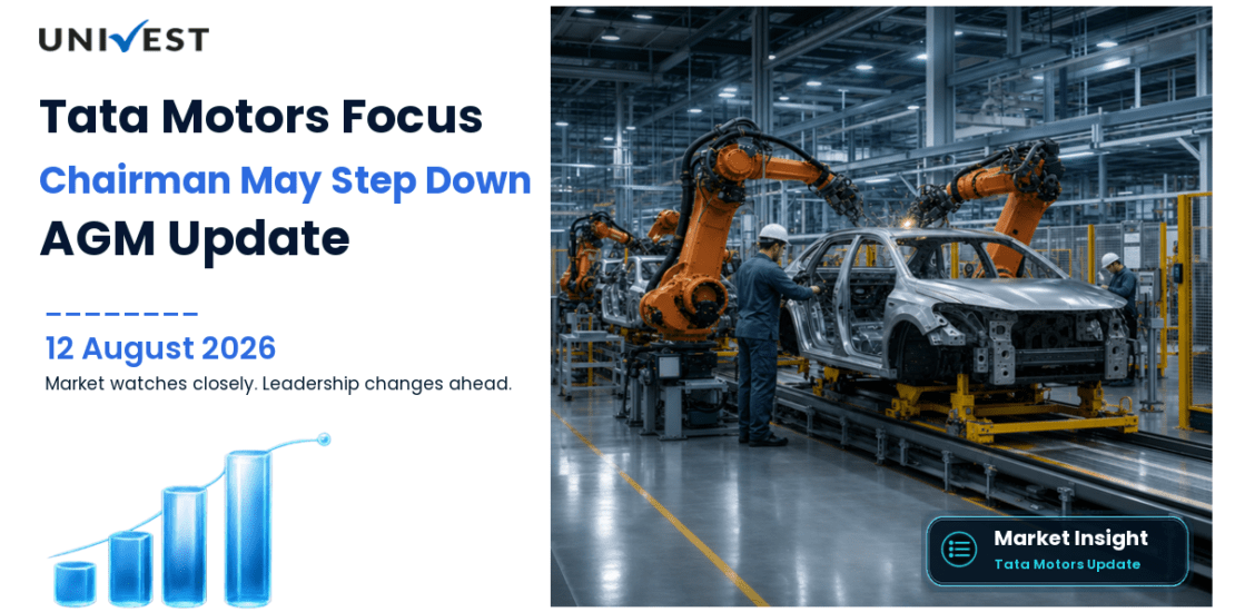 Tata Motors Share Price in Focus on 12 August 2026 as Reports Emerge That Tata Sons Chairman N Chandrasekaran May Step Down Ahead of August 18 AGM