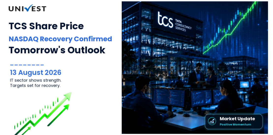 TCS Share Price Prediction for Tomorrow, 14 August 2026: Stock Bounces +1.08% to Rs 2,375 Confirming NASDAQ Recovery — Day 2 IT Recovery Targets Rs 2,425-2,445 on Friday