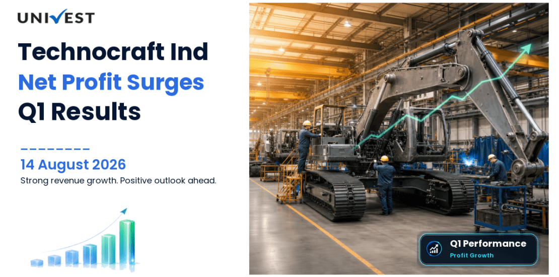 Technocraft Ind Q1 Results FY27: Net Profit Surges 67.29%, Revenue Rs 804 crore