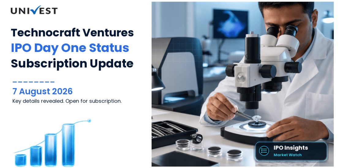 Technocraft Ventures IPO Day 1: Subscription Status on 7 August 2026 and Key Details