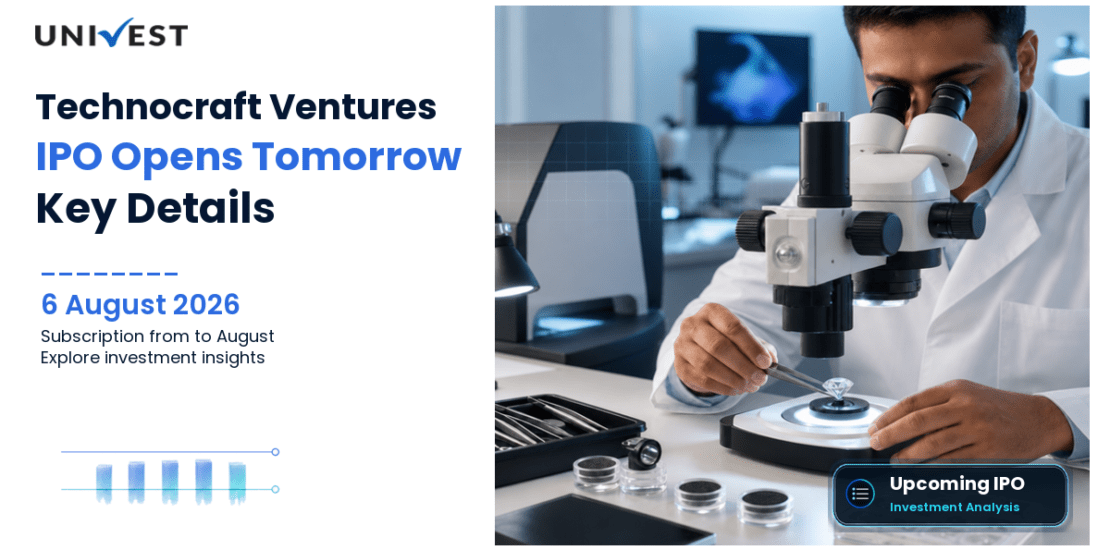 Technocraft Ventures IPO Opens Tomorrow: Subscription 7 August 2026 to 11 August 2026 : Key Details, Price Band and Investment Analysis