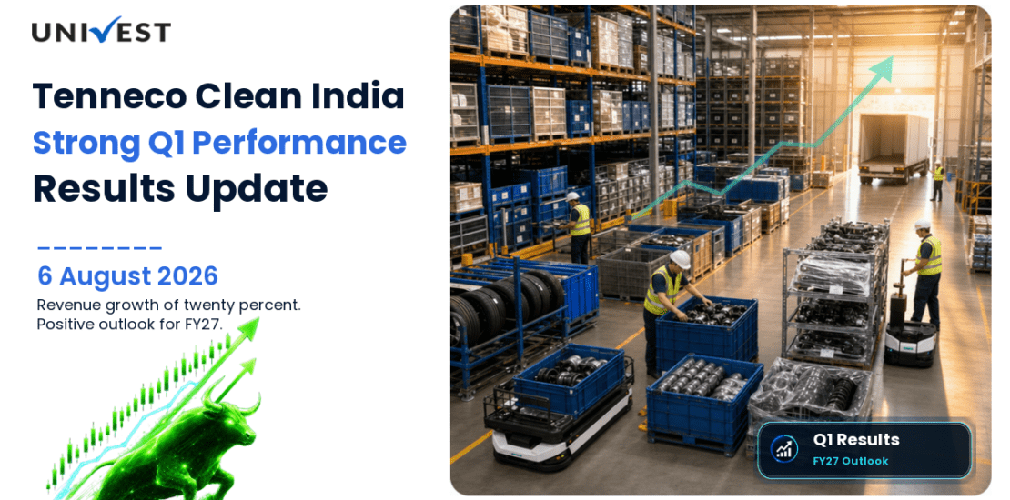 Tenneco Clean India Q1 Results FY27: PAT at Rs 165 Cr for June 2026 Quarter