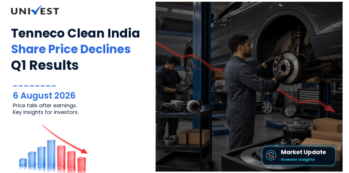 Tenneco Clean India Share Price Falls 4.87% After Q1 FY27 Results