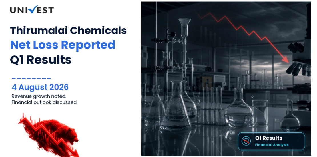Thirumalai Chemicals Q1 Results FY27: Net Loss of Rs 43 Cr for June 2026 Quarter
