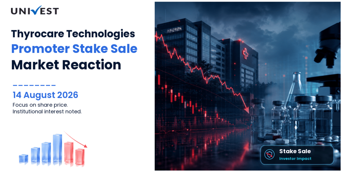 Thyrocare Technologies Share Price in Focus as Promoter Docon Technologies Sells 8.9 Percent Stake for Rs 821.7 Crore to 14 Institutional Investors on 14 August 2026