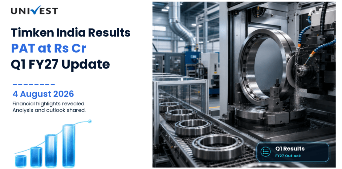 Timken India Q1 Results FY27: PAT at Rs 119 Cr for June 2026 Quarter