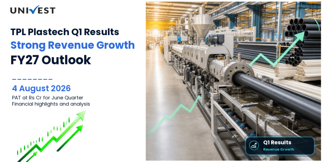 TPL Plastech Q1 Results FY27: PAT at Rs 6 Cr for June 2026 Quarter