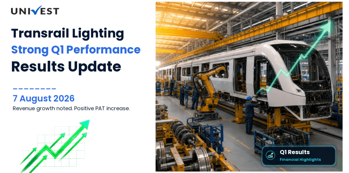Transrail Lighting Q1 FY27 Results: Revenue Rs 1,736 Cr, PAT Rs 107 Cr and Key Highlights