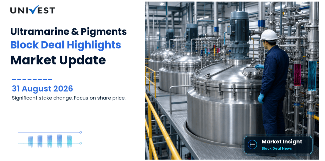 Ultramarine and Pigments Share Price: Rs 58 Cr Block Deal