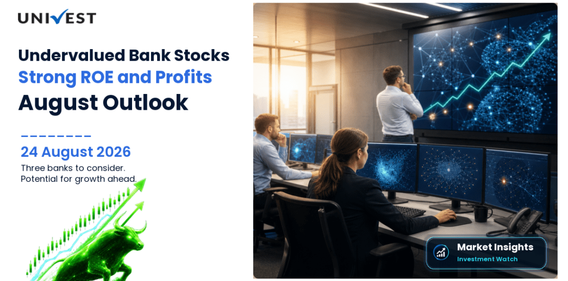 3 Strong Undervalued Bank Stocks in India to Watch in August 2026