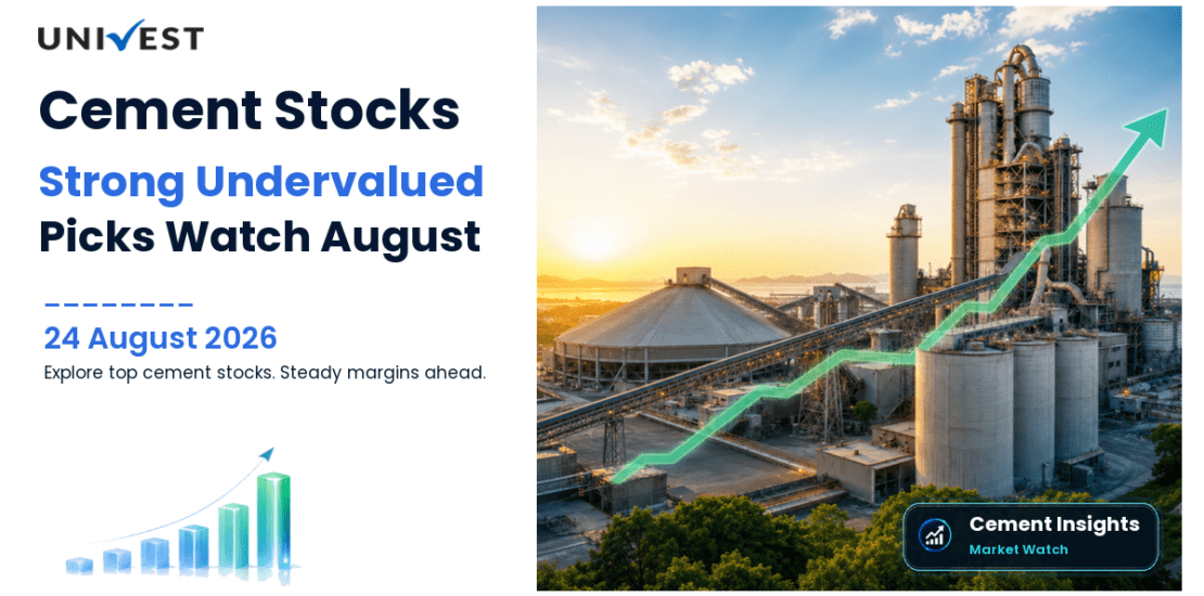 3 Strong Undervalued Cement Stocks in India to Watch in August 2026