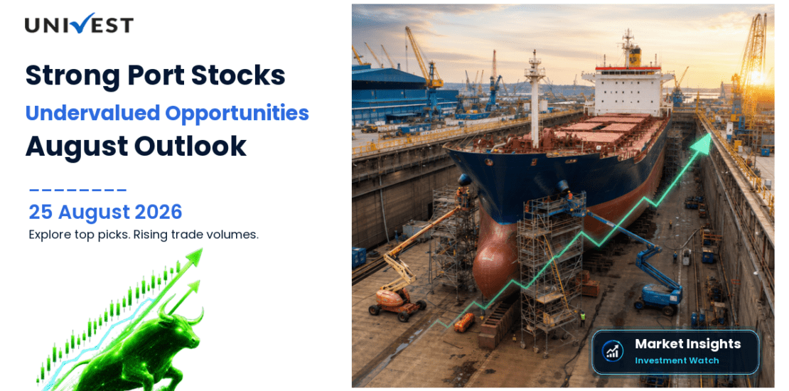 3 Strong Undervalued Port Stocks in India to Watch in August 2026