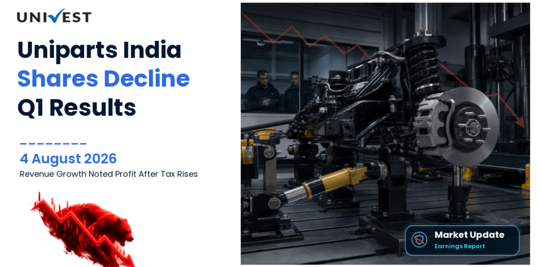 Uniparts India Share Price Falls 0.61% After Q1 FY27 Results on 4 August 2026