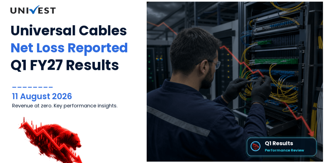 Universal Cables Q1 FY27 Results: Revenue Rs 0.00 Cr, Net Loss Rs 0.01 Cr and Key Highlights