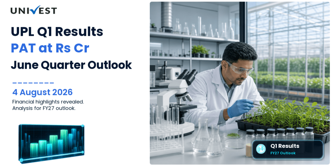 UPL Q1 Results FY27: PAT at Rs 10 Cr for June 2026 Quarter