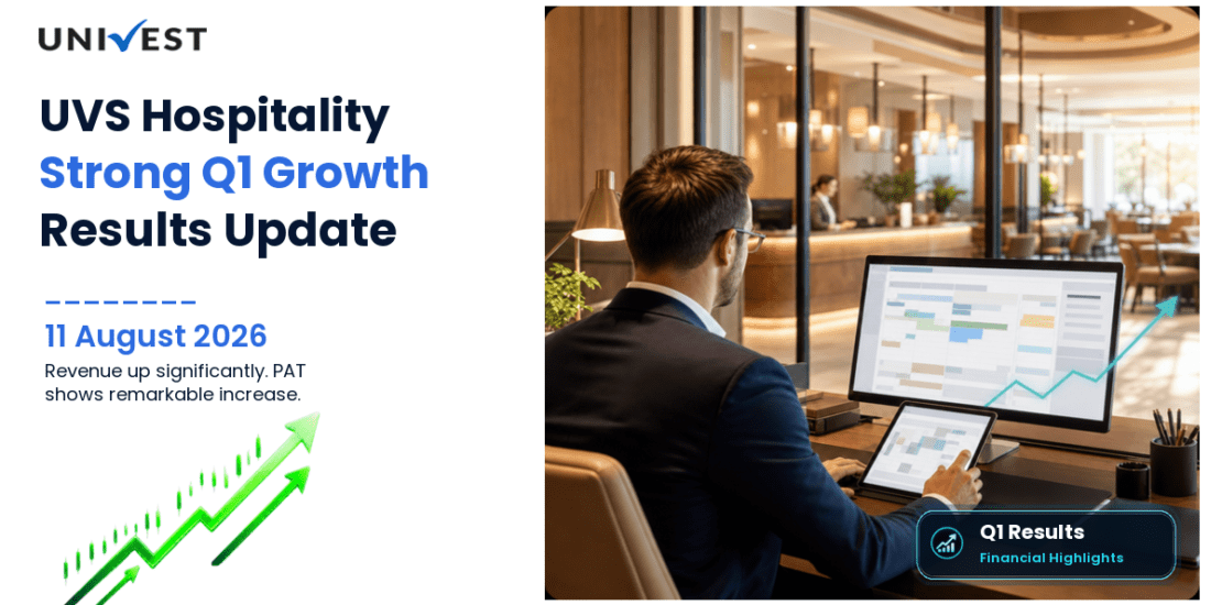 UVS Hospitality Q1 FY27 Results: Revenue Rs 45 Cr, PAT Rs 7.00 Cr and Key Highlights