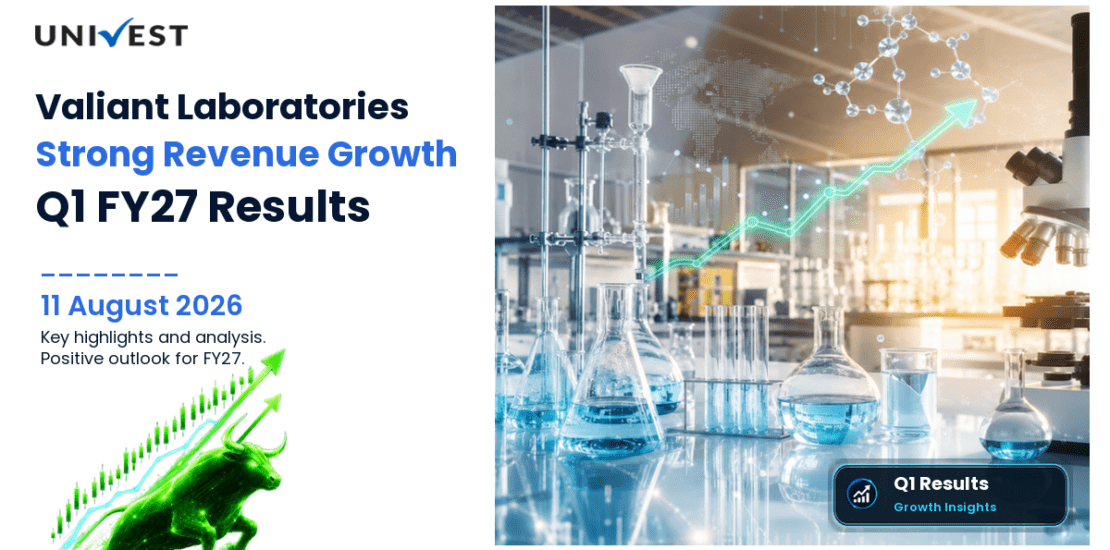 Valiant Laboratories Q1 FY27 Results: Revenue Rs 115 Cr, PAT Rs 21 Cr and Key Highlights