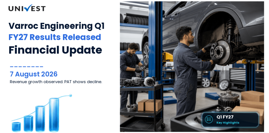 Varroc Engineering Q1 FY27 Results: Revenue Rs 2,634 Cr, PAT Rs 76 Cr and Key Highlights