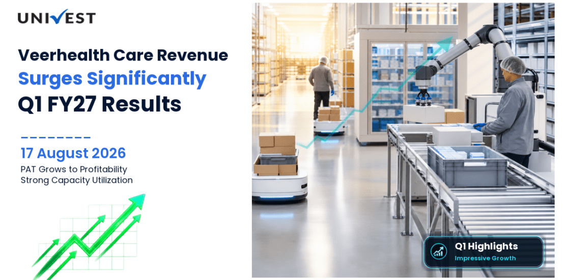 Veerhealth Care Q1 FY27 Results: Revenue Surges 456% to Rs 24 Crore, PAT Rises to Rs 1 Crore