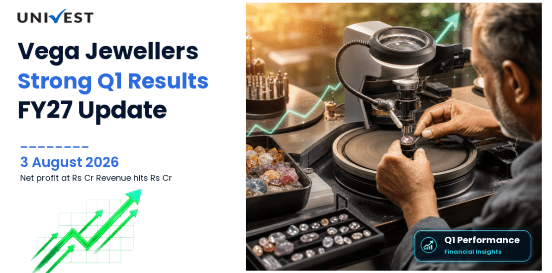 Vega Jewellers Q1 Results FY27: Net Profit at Rs 21 Cr for June 2026 Quarter
