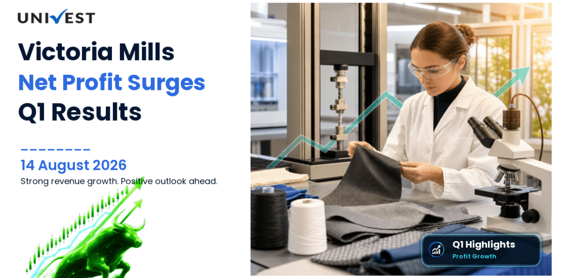 Victoria Mills Q1 Results FY27: Net Profit Surges 63.2%, Revenue Rs 19 crore