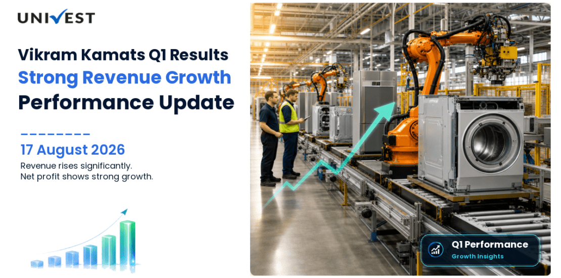 Vikram Kamats Q1 FY27 Results: Revenue Grows to Rs 14 Crore, PAT Pat 34 Lakh