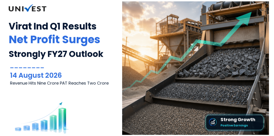 Virat Ind Q1 Results FY27: Net Profit Surges 141.25%, Revenue Rs 9 crore