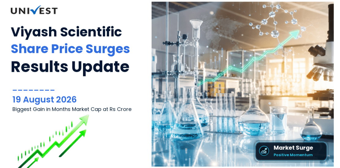 Viyash Scientific Share Price Surges 7.19% on 19 August 2026, Biggest Gain in 3 Months
