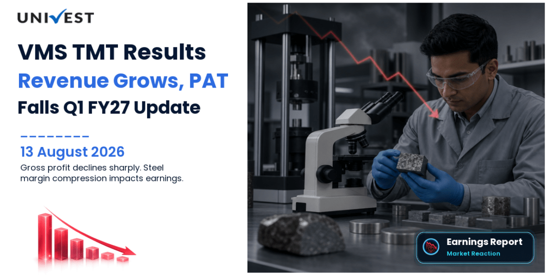 VMS TMT Q1 FY27 Results: Revenue Grows 17% to Rs 247 Crore, PAT at Rs 4 Crore