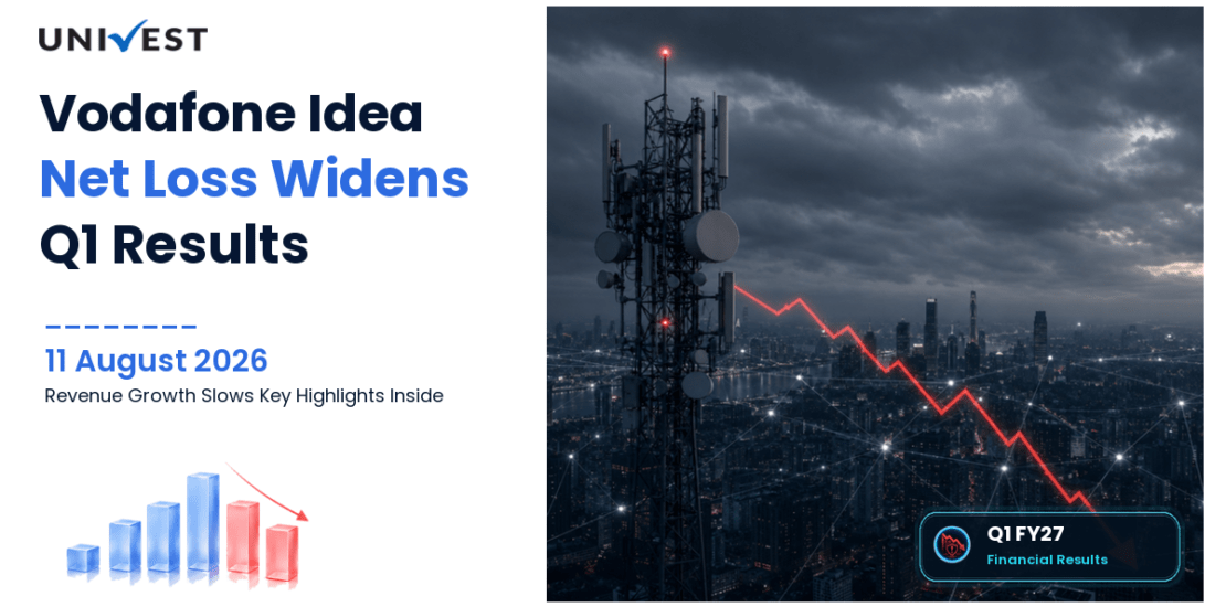 Vodafone Idea Q1 FY27 Results: Revenue Rs 11,689 Cr, Net Loss Rs 3,754 Cr and Key Highlights