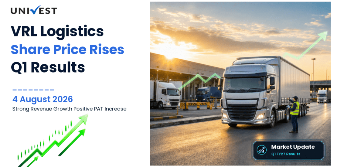 VRL Logistics Share Price Gains 3.00% After Q1 FY27 Results on 4 August 2026