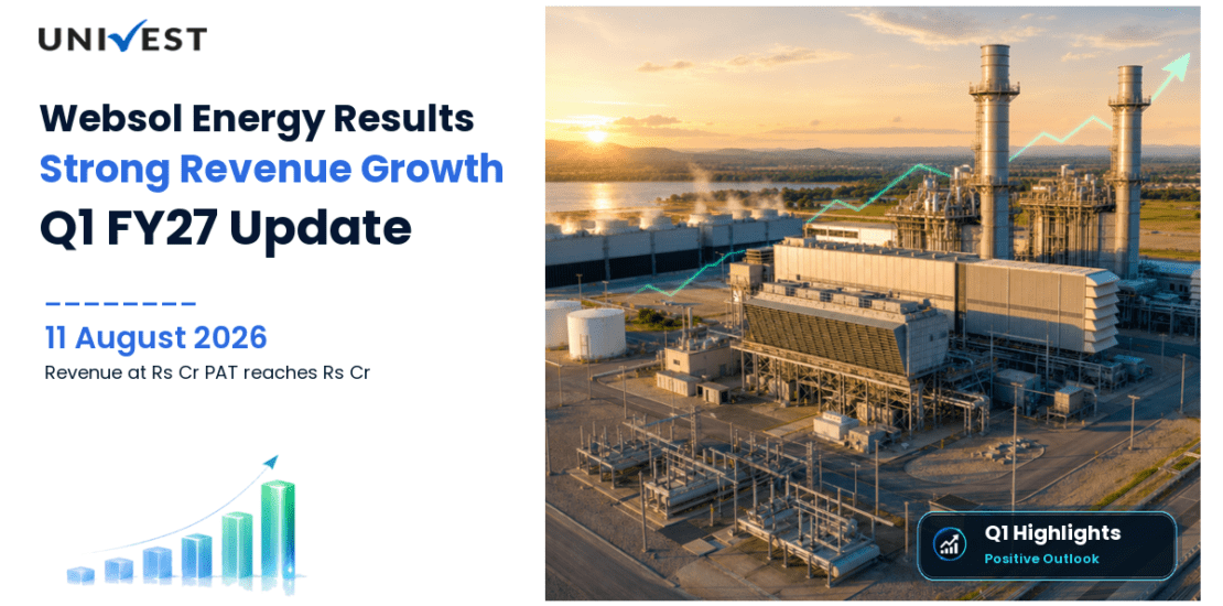 Websol Energy Q1 FY27 Results: Revenue Rs 372 Cr, PAT Rs 77 Cr and Key Highlights