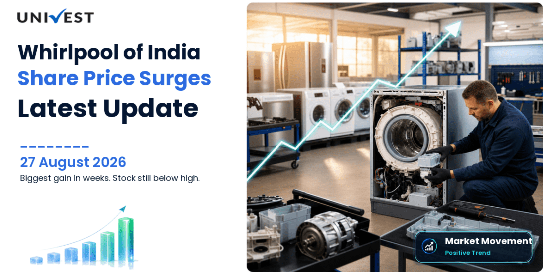 Whirlpool of India Share Price Jumps 4.64% to Rs 808.70, Its Biggest Gain in 19 Weeks
