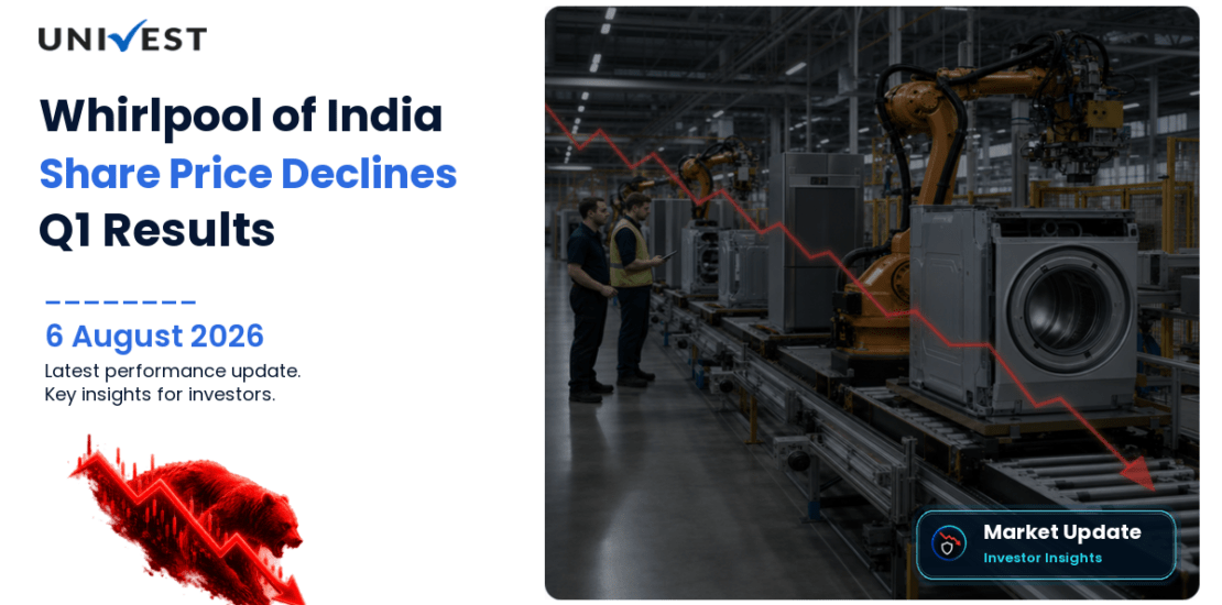 Whirlpool of India Share Price Falls 0.91% After Q1 FY27 Results