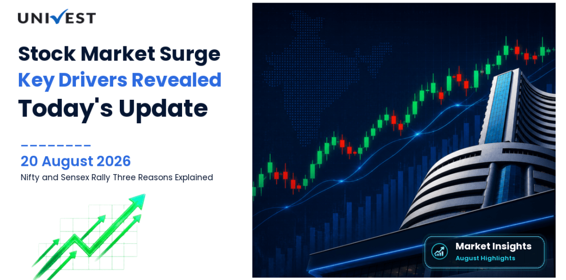 Why Is Stock Market Up Today? Top 3 Reasons Behind the Nifty and Sensex Rally on August 20, 2026