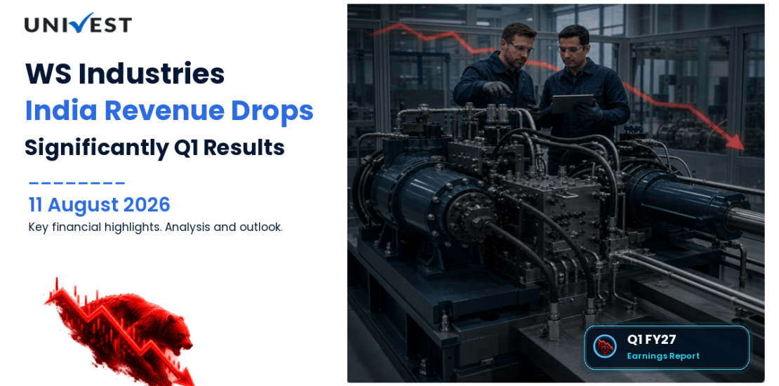 WS Industries India Q1 FY27 Results: Revenue Rs 0 Cr, PAT Rs 1.00 Cr and Key Highlights